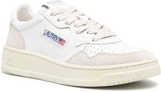 Autry Witte Medalist Low Dames Sneakers Witte Leren Medalist Sneakers White Dames