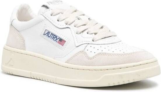 Autry Witte Medalist Low Dames Sneakers Witte Leren Medalist Sneakers White Dames