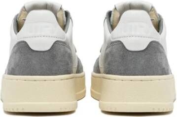 Autry Witte Medalist Sneakers met leren bovenwerk Multicolor Dames