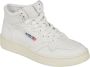 Autry Witte Leren Sneakers met Multilayer Inzetstukken White Heren - Thumbnail 10