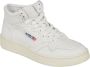 Autry Witte High-Top Sneakers Met Geperforeerde Details White - Thumbnail 2