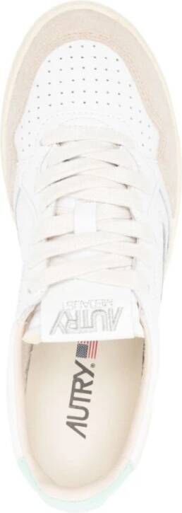 Autry Witte Medialist Sneakers Logo Patch Multicolor Dames