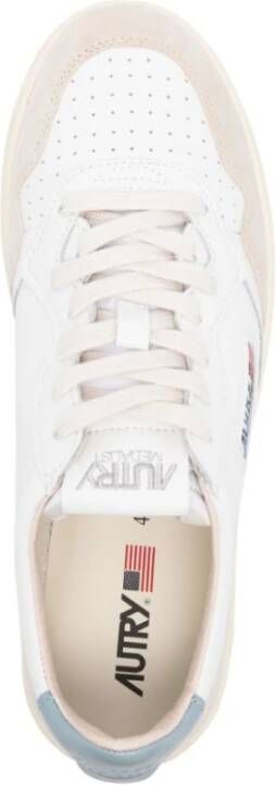Autry Witte Medialist Sneakers Vintage Effect White Heren
