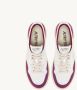 Autry Witte Paarse Leren Sneakers - Thumbnail 2