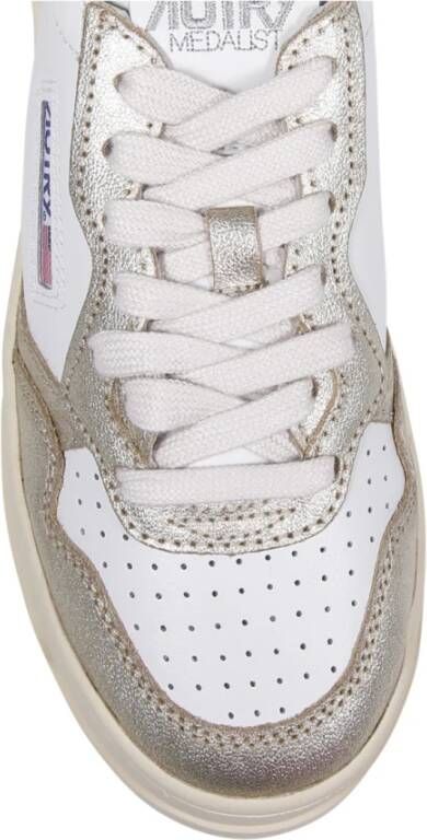 Autry Witte Platform Lage Sneaker