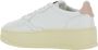 Autry Low-Top Sneakers White Leather Platform Low Sneakers in wit - Thumbnail 4