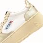 Autry Witte Platform Sneakers met Geperforeerde Neus - Thumbnail 2