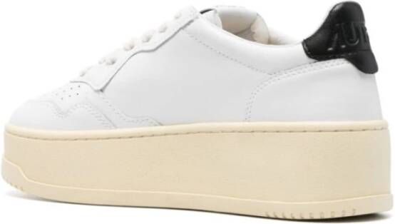 Autry Witte Platform Sneakers White Dames