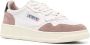 Autry Witte Roze Sneakers Glad Suède Stijl - Thumbnail 2