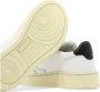 Autry Vintage-geïnspireerde leren sneaker in wit - Thumbnail 4