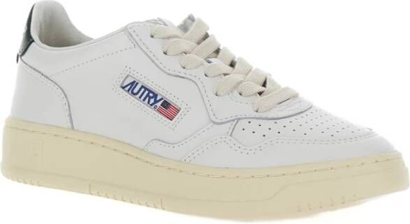 Autry Witte Sneakers Medalist Low Vrouwen White Dames