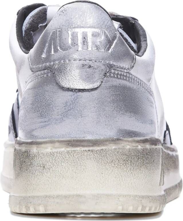 Autry Vintage lage sneakers met handgemaakte details Multicolor Heren
