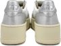 Autry Witte Sneakers met Geborduurd Logo Gray Dames - Thumbnail 2