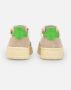 Autry Witte Leren Sneakers met Groene Hiel Multicolor - Thumbnail 7