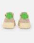 Autry Witte Leren Sneakers met Groene Hiel Multicolor - Thumbnail 8