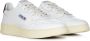 Autry Witte bruine leren sneakers Vintage geïnspireerd ontwerp Wit Heren - Thumbnail 2
