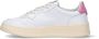 Autry Witte Mauve Lage Sneaker met Leren Tong White Dames - Thumbnail 9