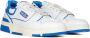 Autry Lage Leren Sneaker met Blauwe Suède Inzetstukken Wit Heren - Thumbnail 11