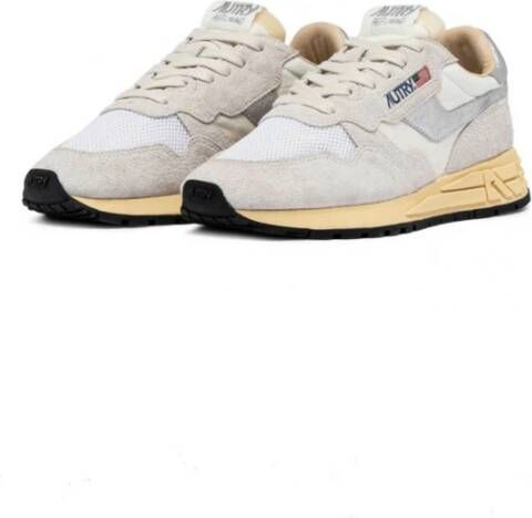 Autry Witte Sneakers Vintage Stijl White Dames