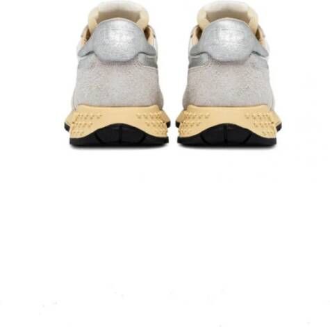 Autry Witte Sneakers Vintage Stijl White Dames