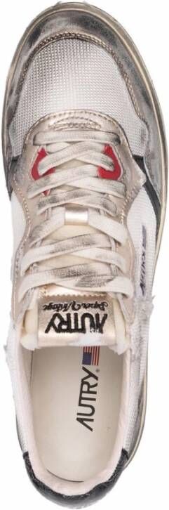 Autry Witte Sneakers voor een stijlvolle look Multicolor Heren