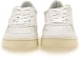 Autry Medalist Lage Sneakers Medalist Low Sneakers Witte lage leren sneakers met geperforeerd detail Medalist Low Witte Geiten Sneaker White Heren - Thumbnail 3