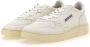 Autry Medalist Lage Sneakers Medalist Low Sneakers Witte lage leren sneakers met geperforeerd detail Medalist Low Witte Geiten Sneaker White Heren - Thumbnail 4