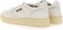 Autry Medalist Lage Sneakers Medalist Low Sneakers Witte lage leren sneakers met geperforeerd detail Medalist Low Witte Geiten Sneaker White Heren - Thumbnail 5