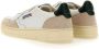 Autry Witte leren sneakers met groene hiel geïnspireerd op jaren 80 design White Heren - Thumbnail 11
