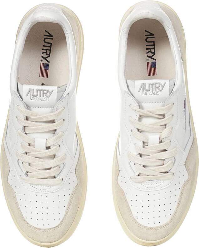 Autry Witte Sneakers voor Mannen White Heren