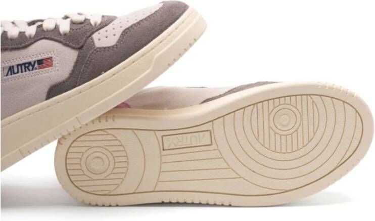 Autry Witte Sneakers voor Vrouwen Multicolor Dames