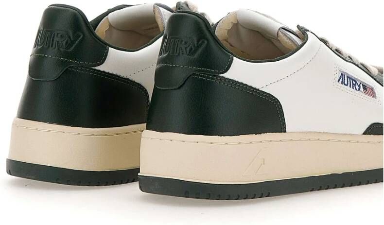 Autry Witte Sneakers Green Heren