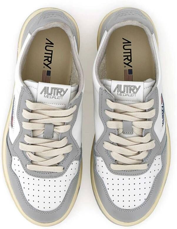 Autry Witte Sneakers Wit Heren