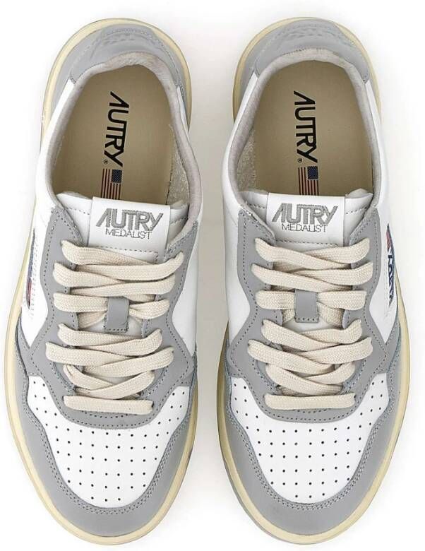 Autry Witte Sneakers Wit Heren