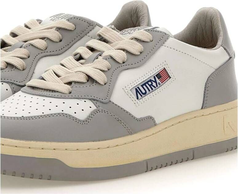 Autry Witte Sneakers Wit Heren