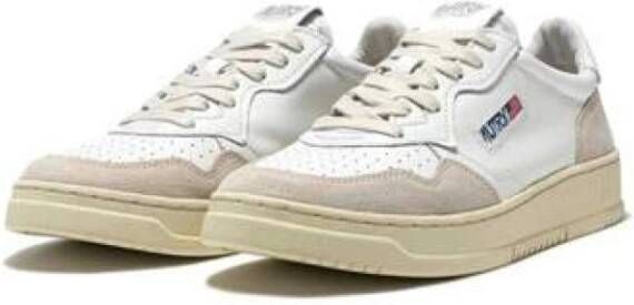 Autry Witte Sneakers Wit Heren