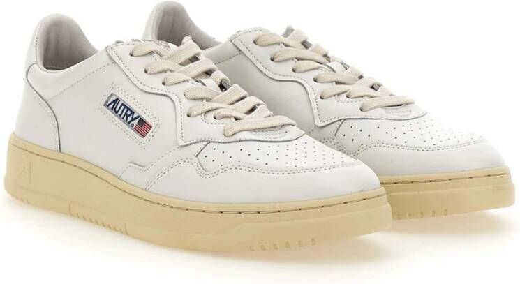 Autry Witte Stijlvolle Sneakers White Heren