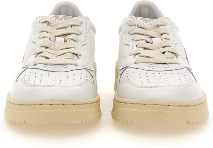 Autry Witte Stijlvolle Sneakers White Heren