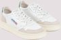 Autry Witte Suède Leren Sneakers Multicolor Dames - Thumbnail 4