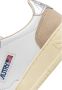 Autry Witte tennissneakers met suède inzetstukken White Dames - Thumbnail 38