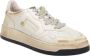 Autry Low-Top Sneakers Low-Top Sneakers With Distressed Finish And Perfor in beige - Thumbnail 2