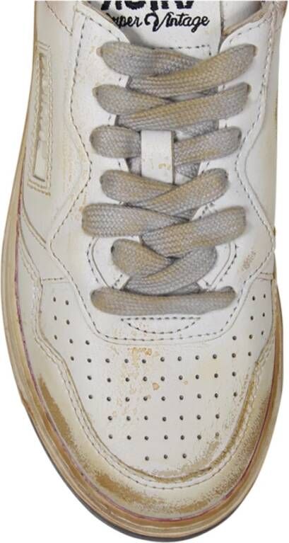 Autry Witte Vintage Lage Sneaker White Dames