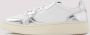 Autry Witte Leren Sneakers met Zilveren Details White Dames - Thumbnail 7