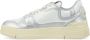 Autry Witte Zilveren Sneakers CLC Lage Top Gray Dames - Thumbnail 3