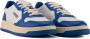 Autry Witte Blauwe Leren Lage Sneakers Multicolor Heren - Thumbnail 3