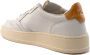 Autry Witte Leren Sneakers met Geborduurd Logo White Dames - Thumbnail 8