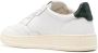 Autry Witte Zwarte leren sneakers met logo patch Beige Dames - Thumbnail 2