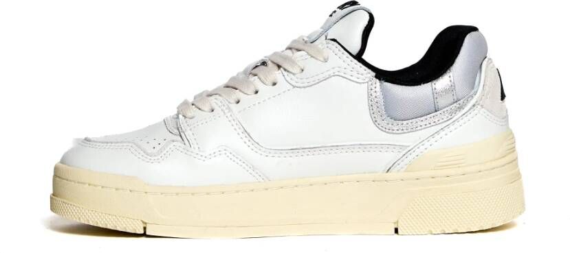 Autry Wit Zilver Dames Sneakers