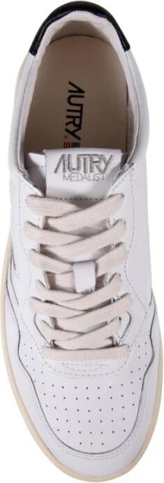 Autry Wit Zwart Lage Sneaker