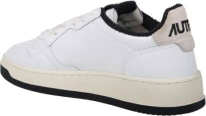 Autry Wit Zwart Lage Sneaker White Heren